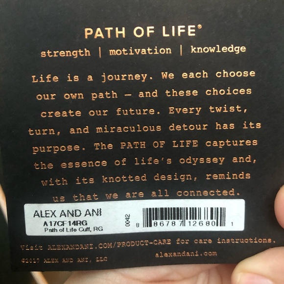 Alex and Ani Cuff Bracelet - Picture 2 of 3